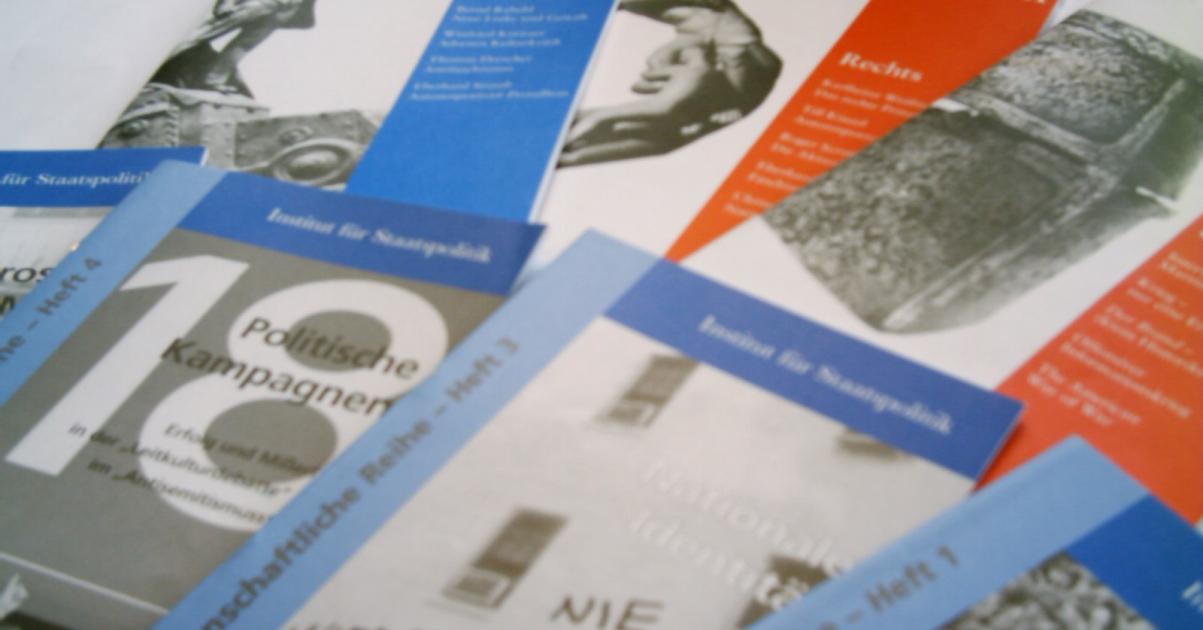Das neurechte Institut für Staatspolitik Antifaschistisches Infoblatt