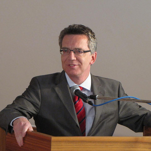Bundesinnenminister Thomas de Maiziére (CDU)