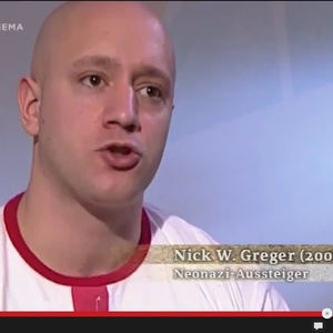 Nick Greger präsentiert sich im Fernsehen als Neonazi-"Aussteiger".