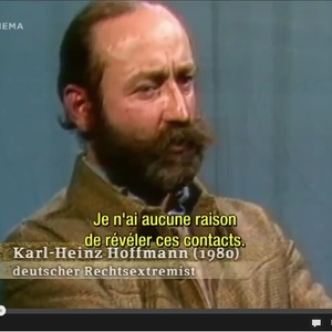 Karl-Heinz-Hoffmann in einem Fernsehinterview.