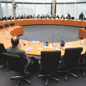 Sitzung des Bundes-NSU-Untersuchungsausschuss.