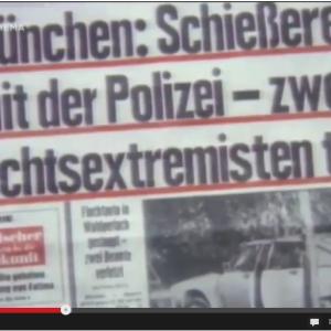 Unterwegs zu einem Banküberfall lieferten sich Neonazis in München eine tödliche Schießerei mit der Polizei.
