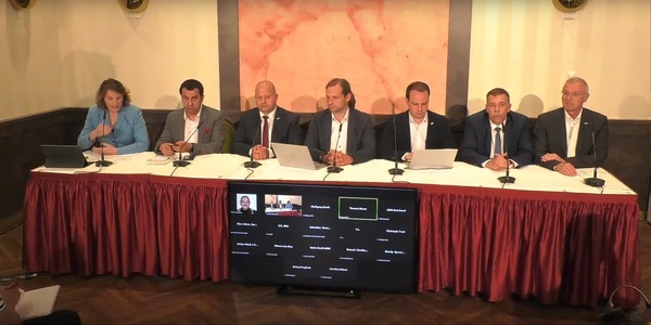 Pressekonferenz zur Vernehmung von Beate Zschäpe im bayerischen NSU-Untersuchungsausschuss.