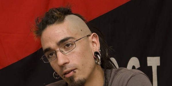 Portrait von Rodrigo Lanza nach dem Absitzen seiner ersten Gefängnisstrafe.