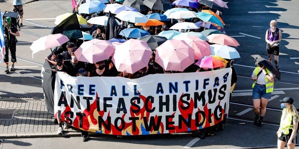 Jana Antifa Demo