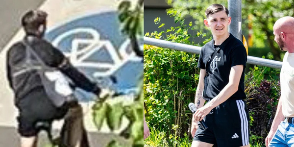 Erik Storch mit hammer