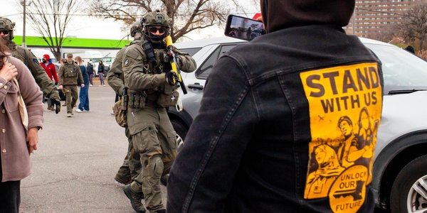 usa antifa ICE