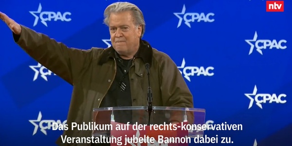 Bannon CPAC Hitlergruß