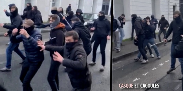 Lyon Nazi Schläger