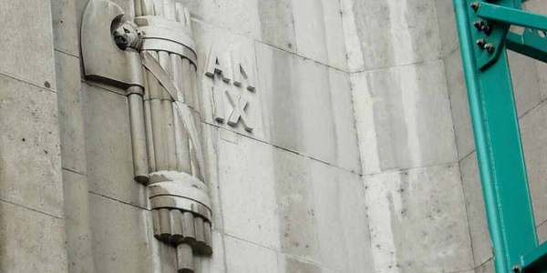 Faschistische Symbolik in Italien.