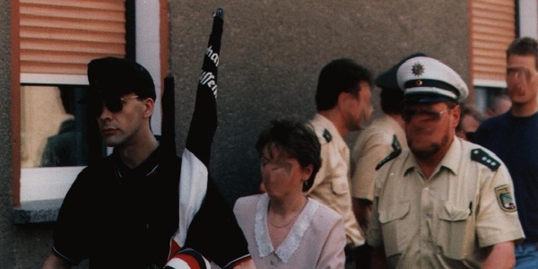 Der Berliner Führer der "Kameradschaft Beusselkiez" Mike Penkert