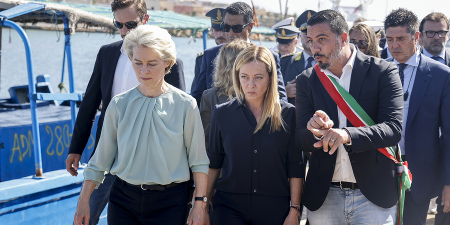 Leyen und Meloni