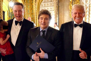 Trump Milei Musk