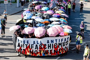 Jana Antifa Demo