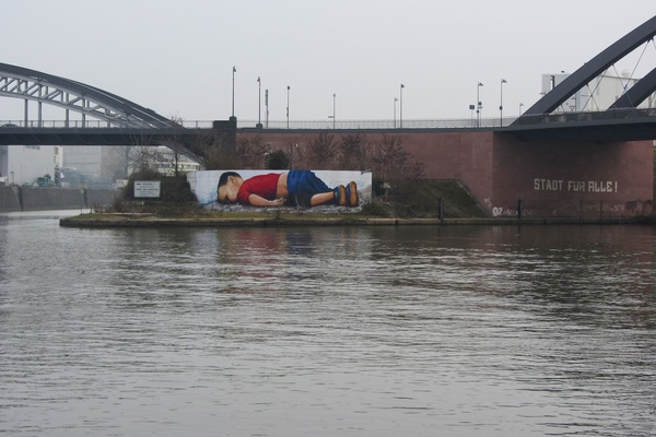 Graffito: Alan Kurdi