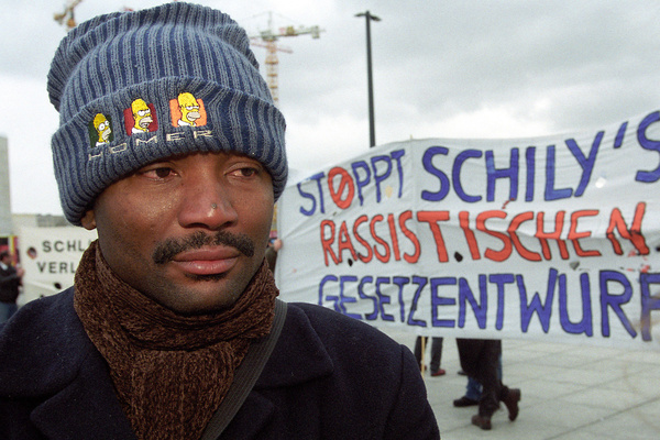 Flüchtlingsrat Protest