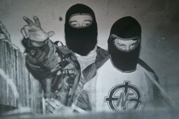 NF Nazis vermummt