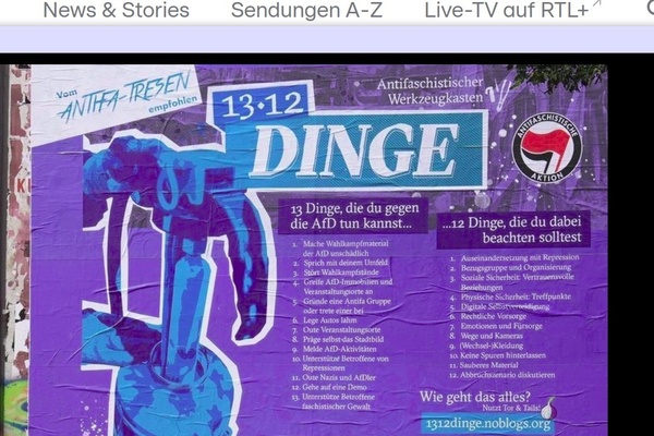 Flora Plakat RTL