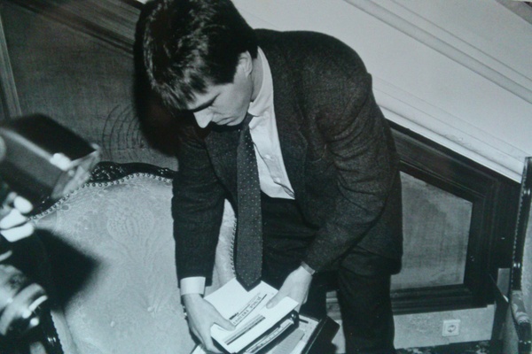 Dieter Stein von der "Jungen Freiheit".