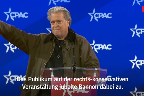Bannon CPAC Hitlergruß