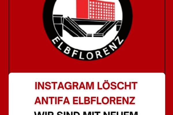 Instagram Beitrag der Antifa Elbflorenz