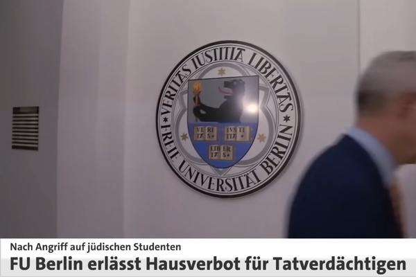 Tagesschau: Die FU Berlin reagiert am 9. Februar 2024 mit einem zeitlich befristeten Hausverbot für den Tatverdächtigen.