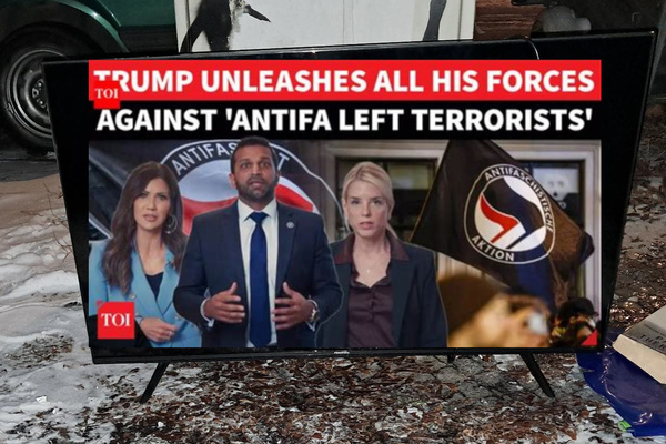 Trump war on Antifa