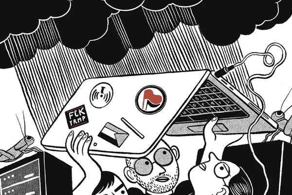 Laptop Comic